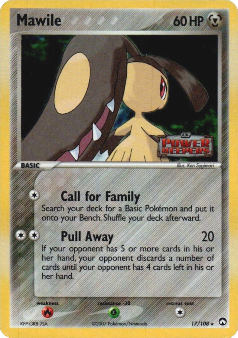 Mawile (17/108) (Stamped) [EX: Power Keepers] | Clutch Gaming