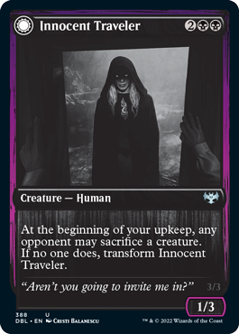 Innocent Traveler // Malicious Invader [Innistrad: Double Feature] | Clutch Gaming