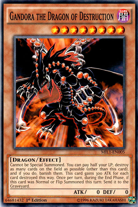 Gandora the Dragon of Destruction [MIL1-EN005] Common | Clutch Gaming