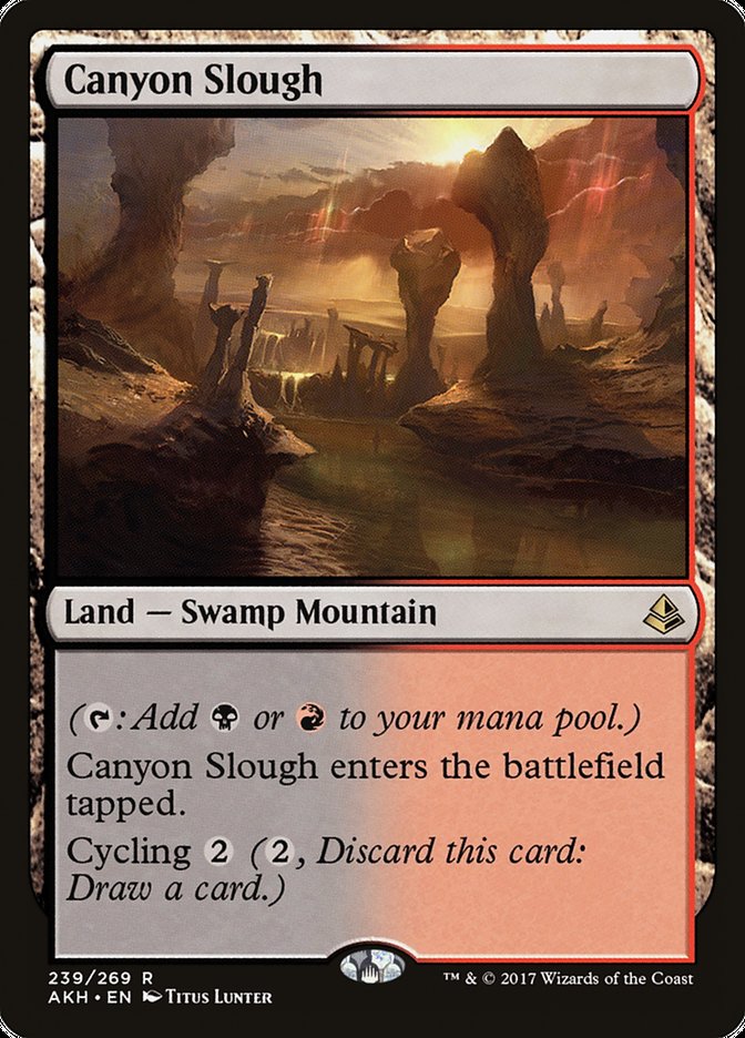 Canyon Slough [Amonkhet] | Clutch Gaming