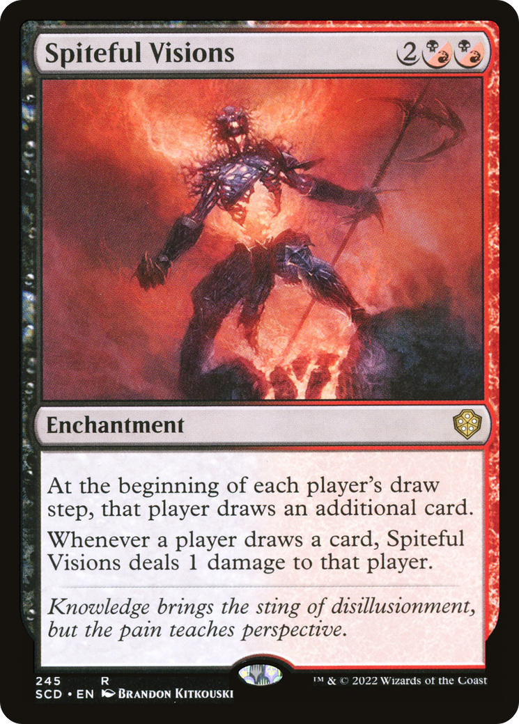 Spiteful Visions [Starter Commander Decks] | Clutch Gaming