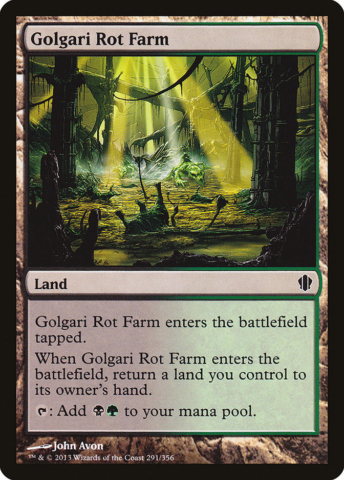 Golgari Rot Farm [Commander 2013] | Clutch Gaming