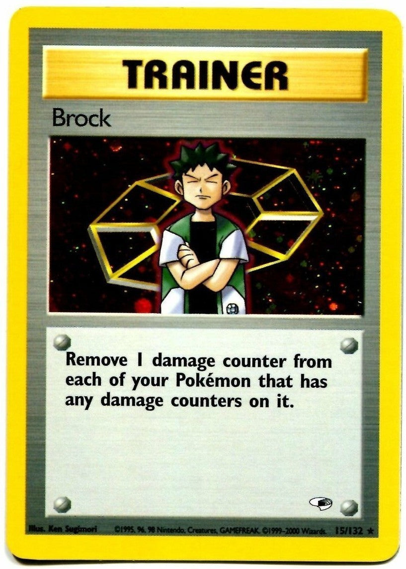 Brock (15/132) [Gym Heroes Unlimited] | Clutch Gaming