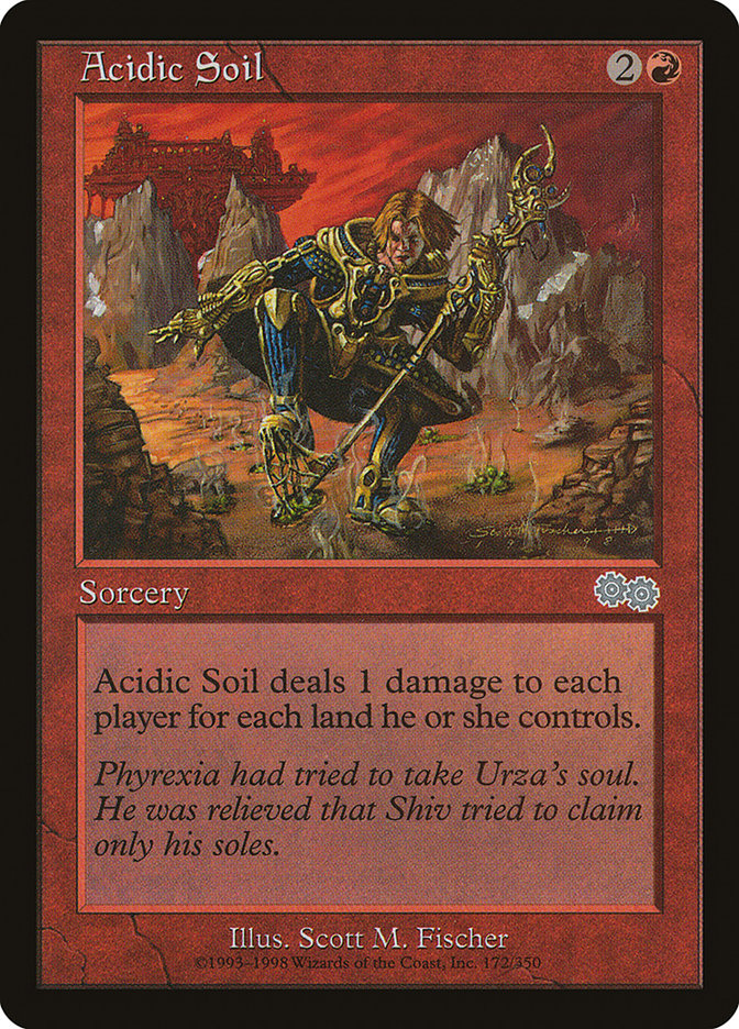 Acidic Soil [Urza's Saga] | Clutch Gaming