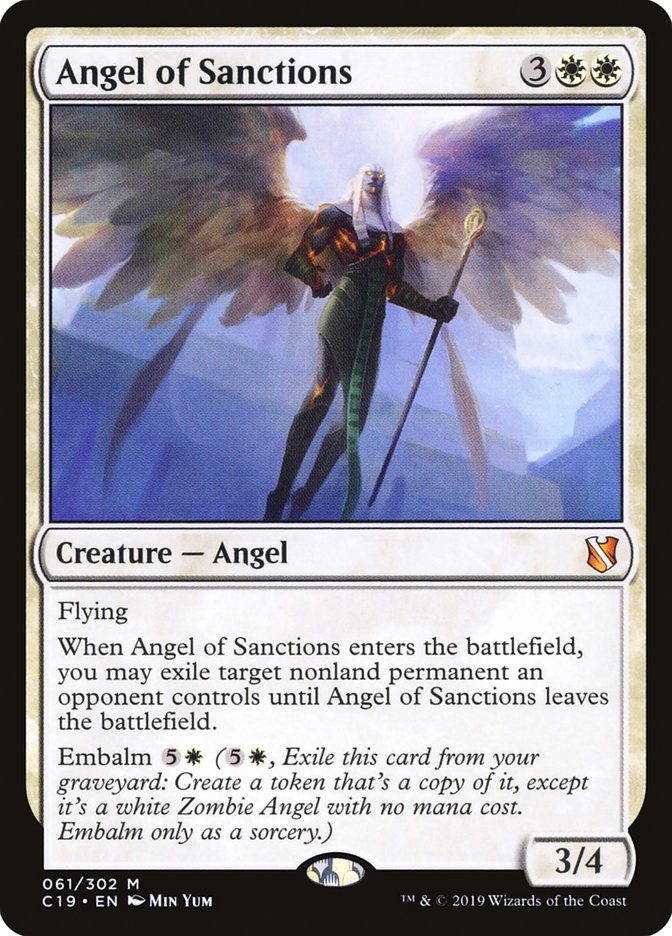 Angel of Sanctions [Commander 2019] | Clutch Gaming