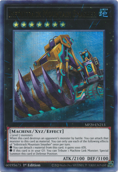 Infinitrack Mountain Smasher [MP20-EN213] Ultra Rare | Clutch Gaming