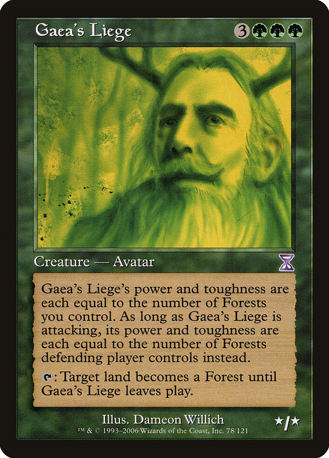 Gaea's Liege [Time Spiral Timeshifted] | Clutch Gaming