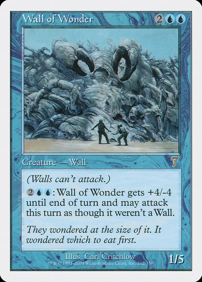 Wall of Wonder [Seventh Edition] | Clutch Gaming