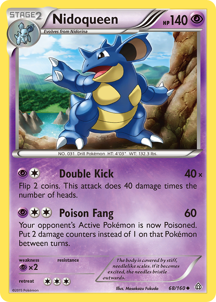 Nidoqueen (68/160) [XY: Primal Clash] | Clutch Gaming