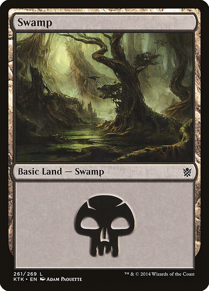 Swamp (261) [Khans of Tarkir] | Clutch Gaming