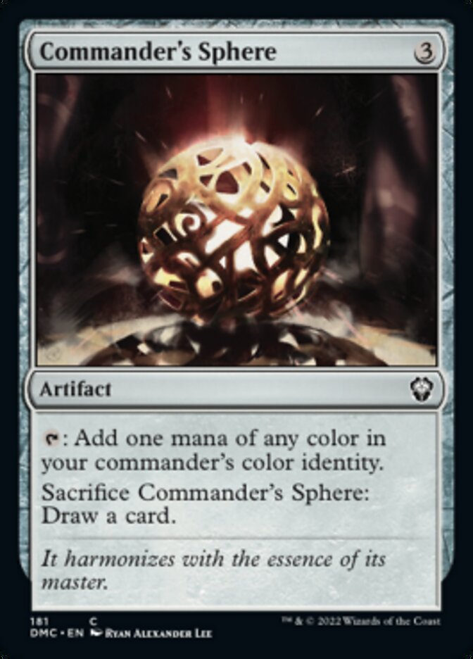 Commander's Sphere [Dominaria United Commander] | Clutch Gaming