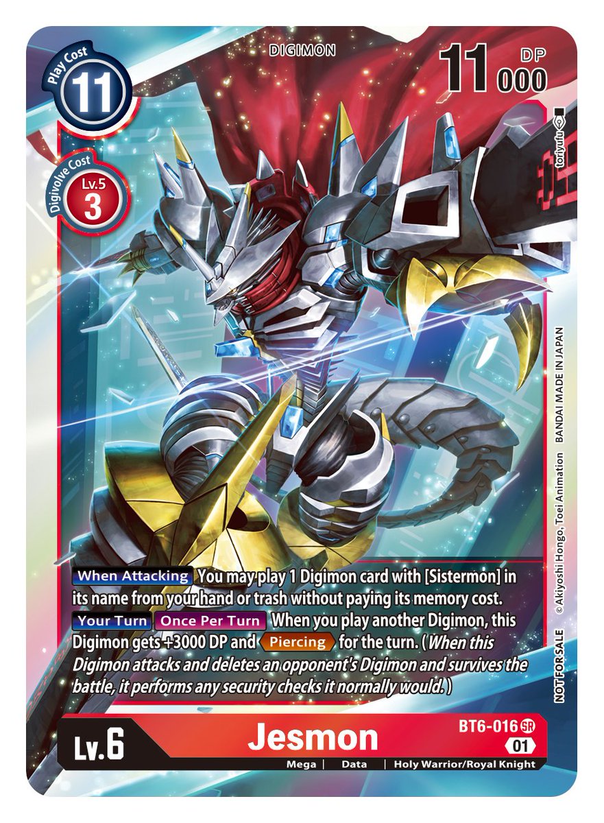 Jesmon [BT6-016] (Event Pack 2) [Double Diamond Promos] | Clutch Gaming