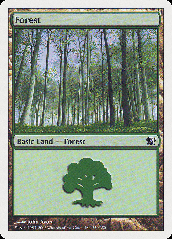 Forest (350) [Ninth Edition] | Clutch Gaming