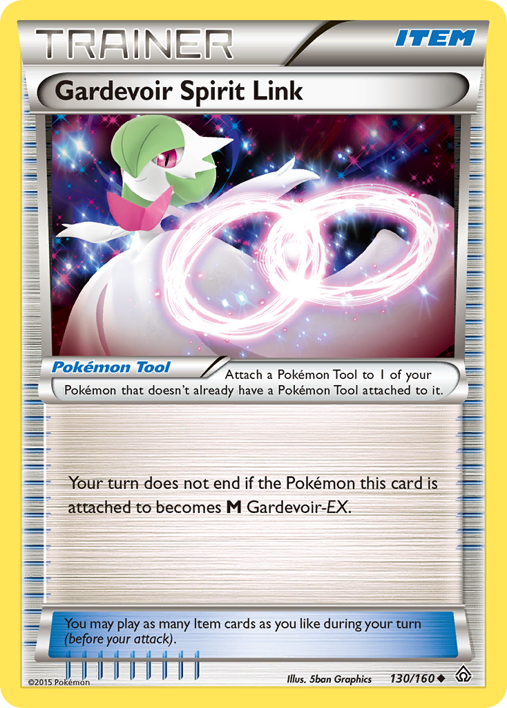 Gardevoir Spirit Link (130/160) [XY: Primal Clash] | Clutch Gaming