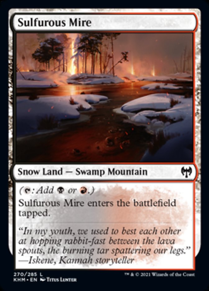 Sulfurous Mire [Kaldheim] | Clutch Gaming