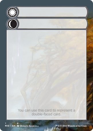 Helper Card (1/9) [Innistrad: Midnight Hunt Tokens] | Clutch Gaming