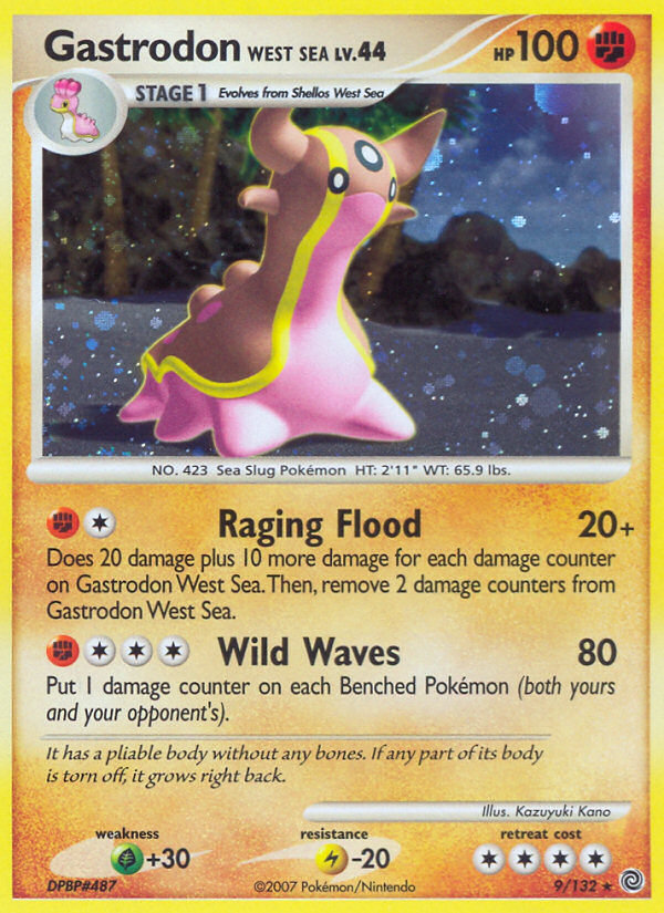 Gastrodon West Sea (9/132) [Diamond & Pearl: Secret Wonders] | Clutch Gaming