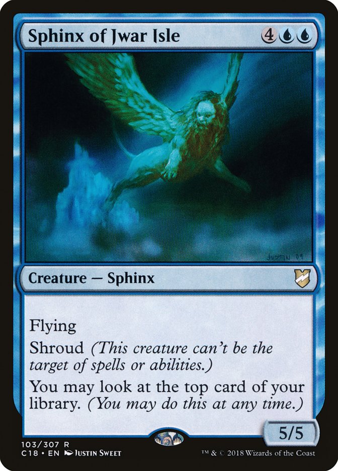 Sphinx of Jwar Isle [Commander 2018] | Clutch Gaming