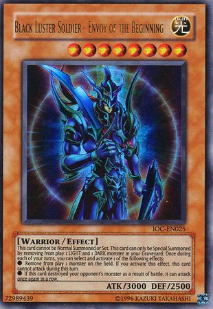 Black Luster Soldier - Envoy of the Beginning [IOC-EN025] Ultra Rare | Clutch Gaming