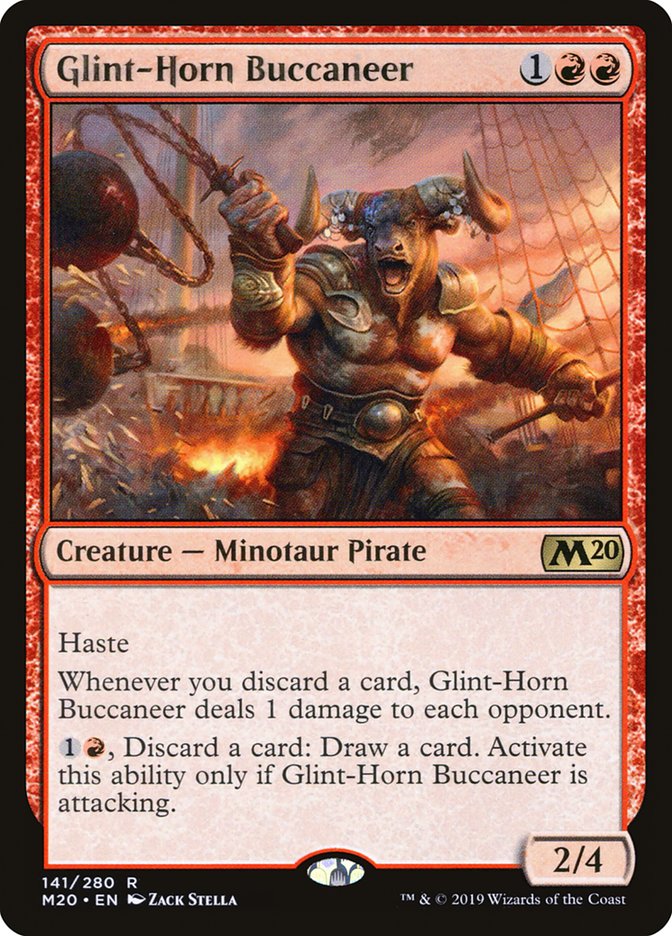 Glint-Horn Buccaneer [Core Set 2020] | Clutch Gaming