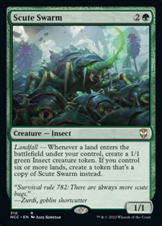 Scute Swarm [Streets of New Capenna Commander] | Clutch Gaming