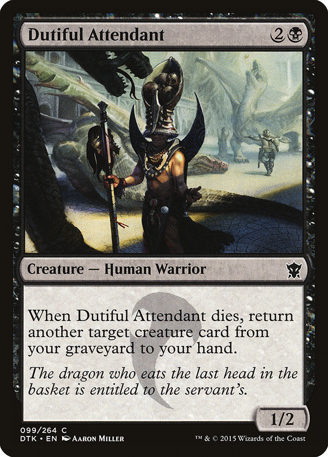 Dutiful Attendant [Dragons of Tarkir] | Clutch Gaming