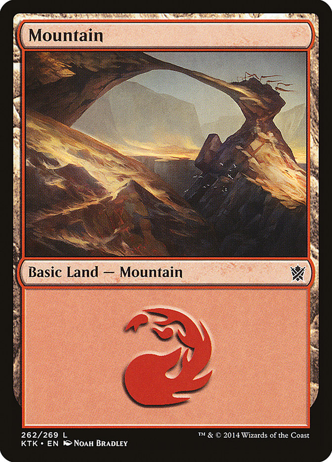 Mountain (262) [Khans of Tarkir] | Clutch Gaming