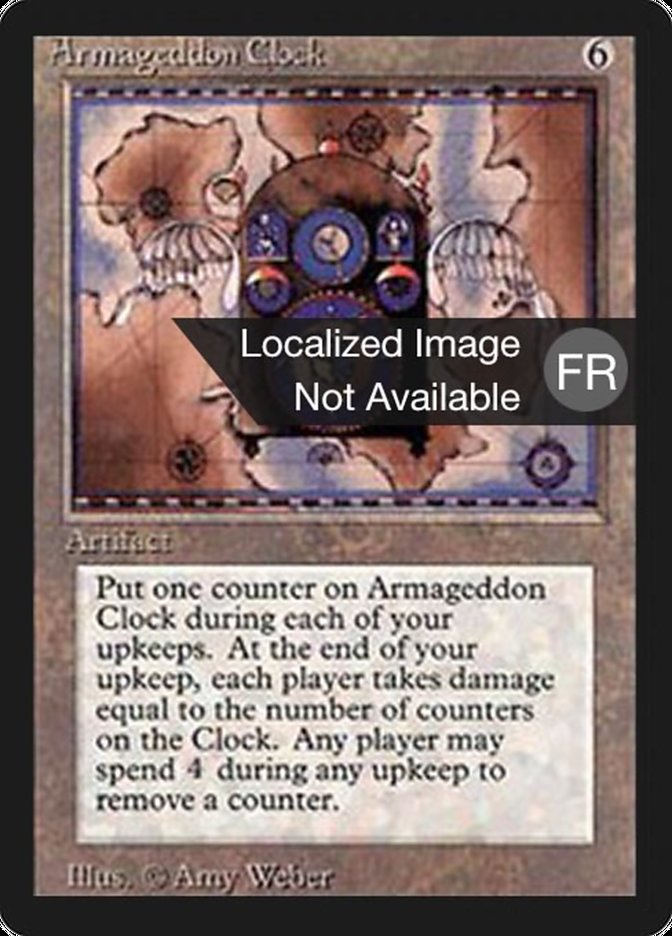 Armageddon Clock [Foreign Black Border] | Clutch Gaming