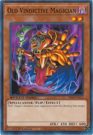 Old Vindictive Magician [SS04-ENA12] Common | Clutch Gaming