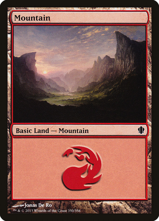 Mountain (350) [Commander 2013] | Clutch Gaming