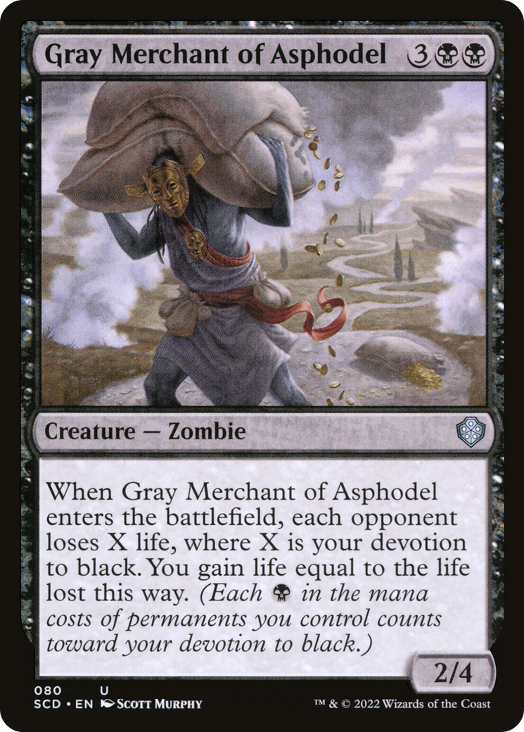 Gray Merchant of Asphodel [Starter Commander Decks] | Clutch Gaming