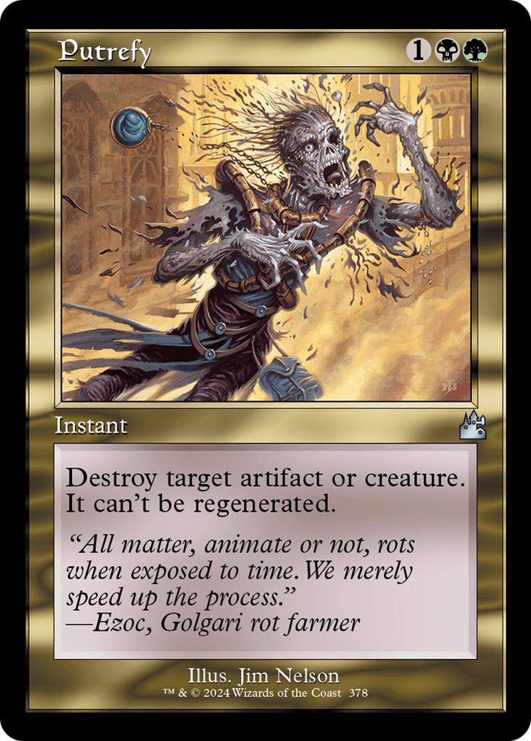 Putrefy (Retro Frame) [Ravnica Remastered] | Clutch Gaming
