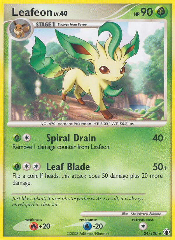 Leafeon (24/100) [Diamond & Pearl: Majestic Dawn] | Clutch Gaming