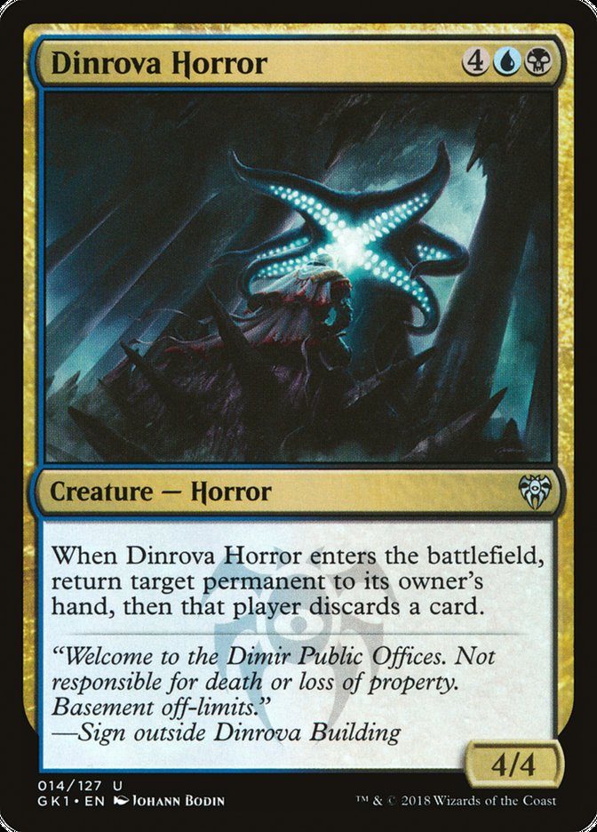 Dinrova Horror [Guilds of Ravnica Guild Kit] | Clutch Gaming