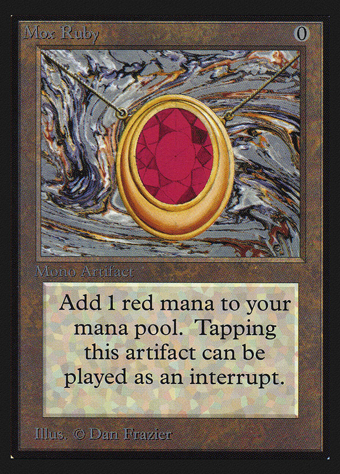 Mox Ruby [International Collectors' Edition] | Clutch Gaming