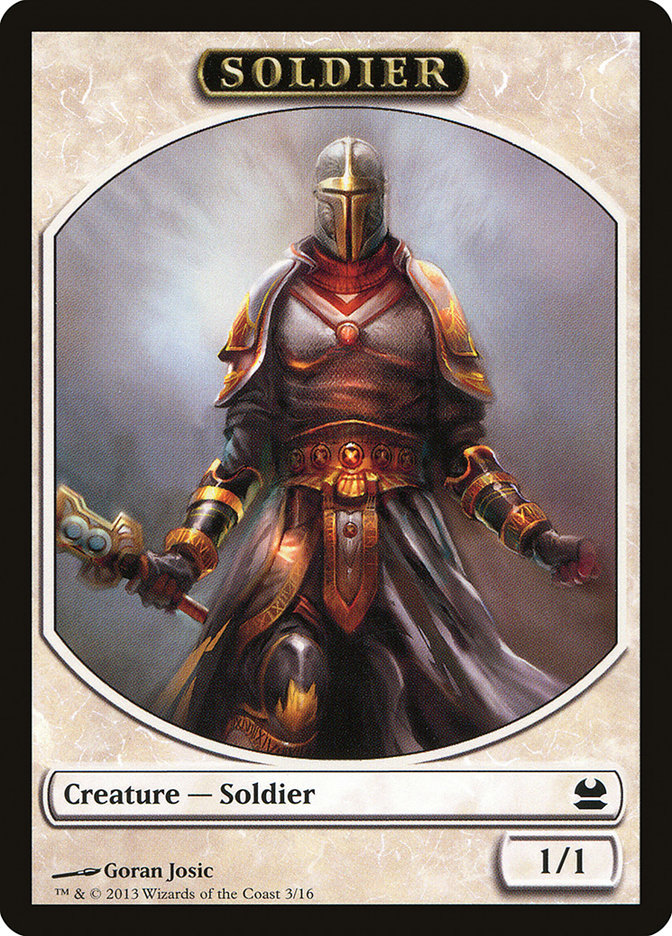 Soldier Token [Modern Masters Tokens] | Clutch Gaming