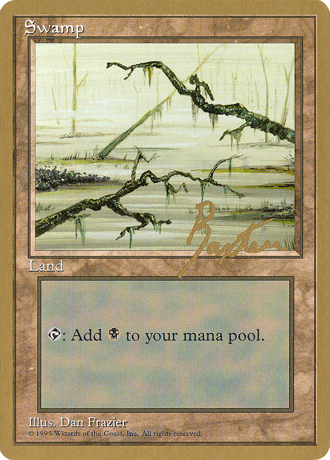 Swamp (gb371) (George Baxter) [Pro Tour Collector Set] | Clutch Gaming