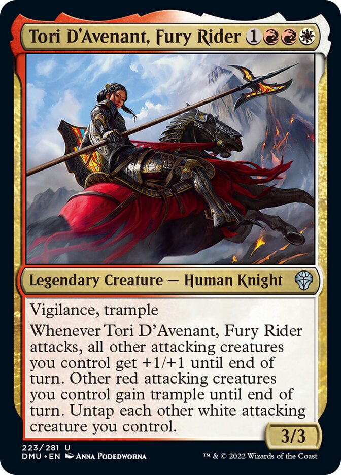 Tori D'Avenant, Fury Rider [Dominaria United] | Clutch Gaming