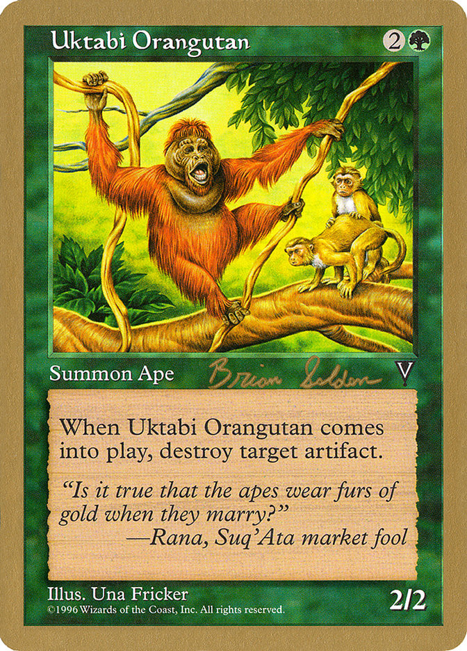 Uktabi Orangutan (Brian Selden) [World Championship Decks 1998] | Clutch Gaming