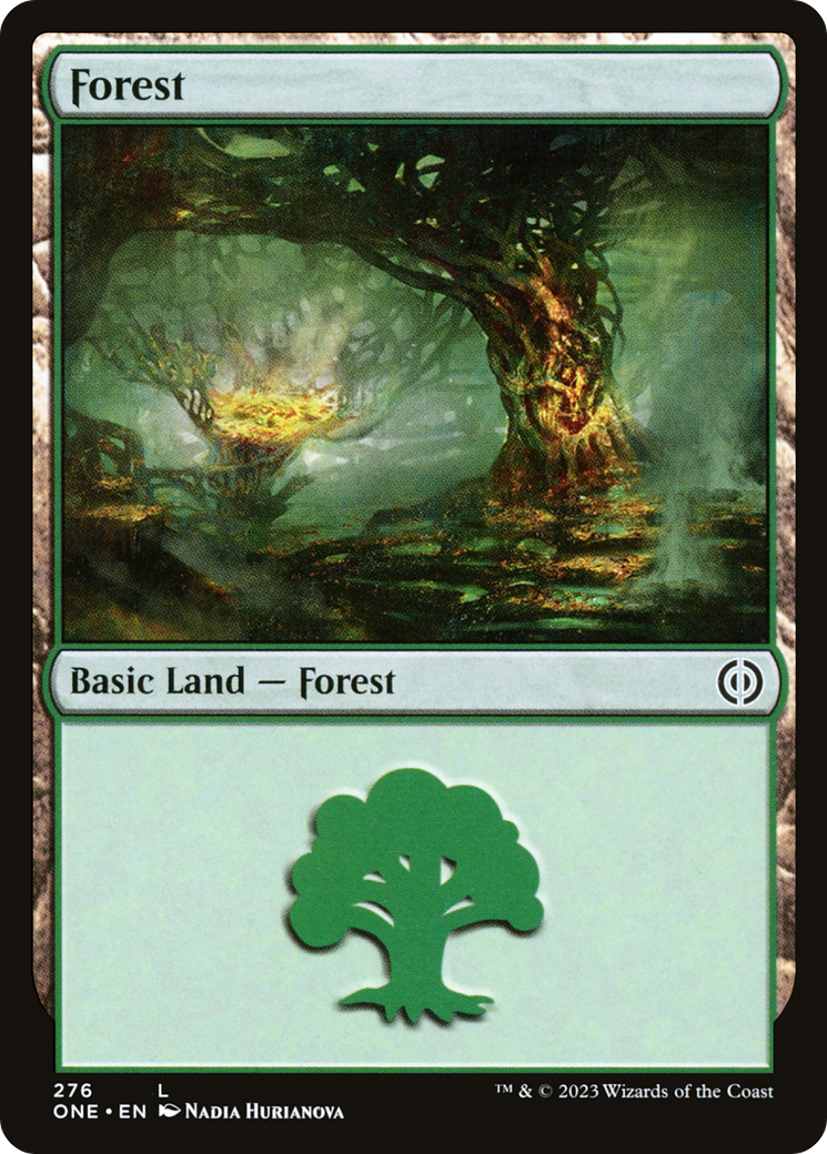 Forest (276) [Phyrexia: All Will Be One] | Clutch Gaming