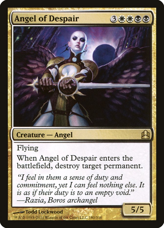 Angel of Despair [Commander 2011] | Clutch Gaming