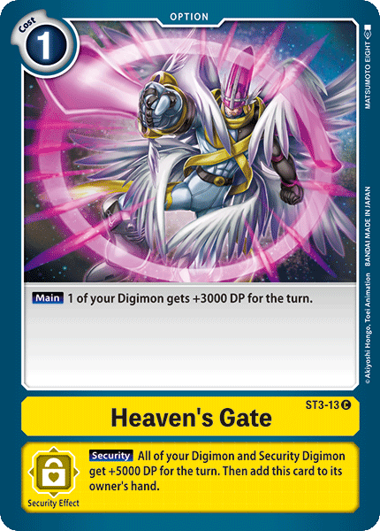 Heaven's Gate [ST3-13] [Starter Deck: Heaven's Yellow] | Clutch Gaming