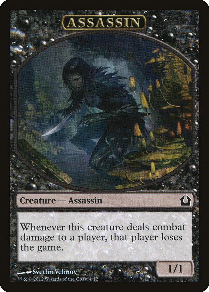 Assassin Token [Return to Ravnica Tokens] | Clutch Gaming