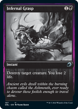 Infernal Grasp [Innistrad: Double Feature] | Clutch Gaming