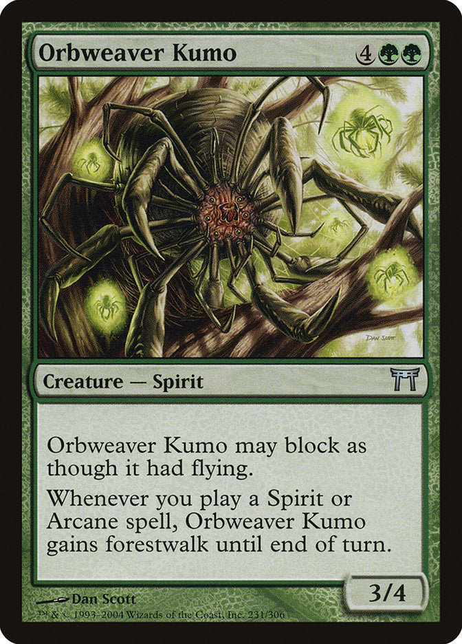 Orbweaver Kumo [Champions of Kamigawa] | Clutch Gaming