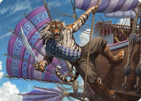 Jedit Ojanen, Mercenary Art Card [Dominaria United Art Series] | Clutch Gaming