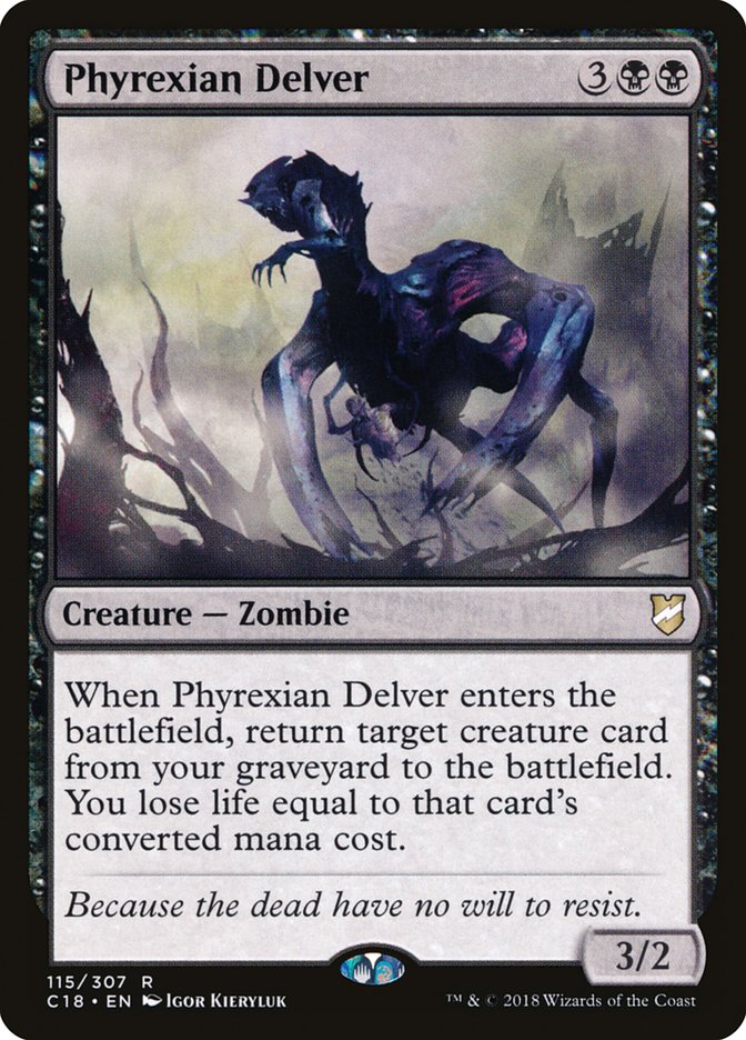 Phyrexian Delver [Commander 2018] | Clutch Gaming