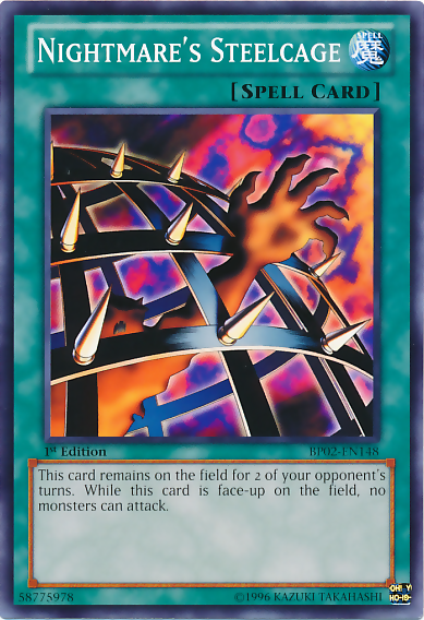 Nightmare's Steelcage [BP02-EN148] Common | Clutch Gaming