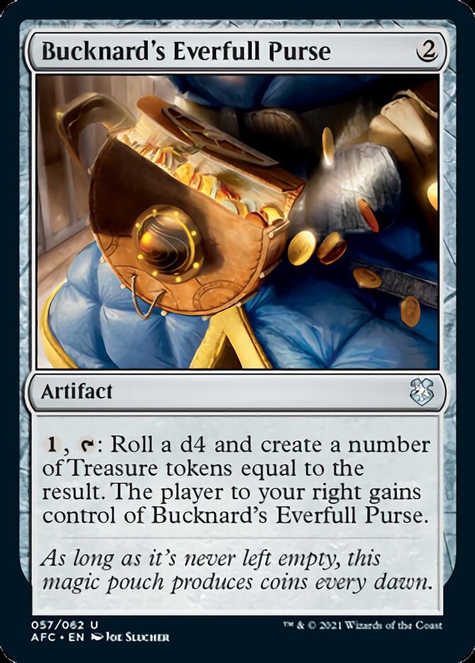 Bucknard's Everfull Purse [Dungeons & Dragons: Adventures in the Forgotten Realms Commander] | Clutch Gaming