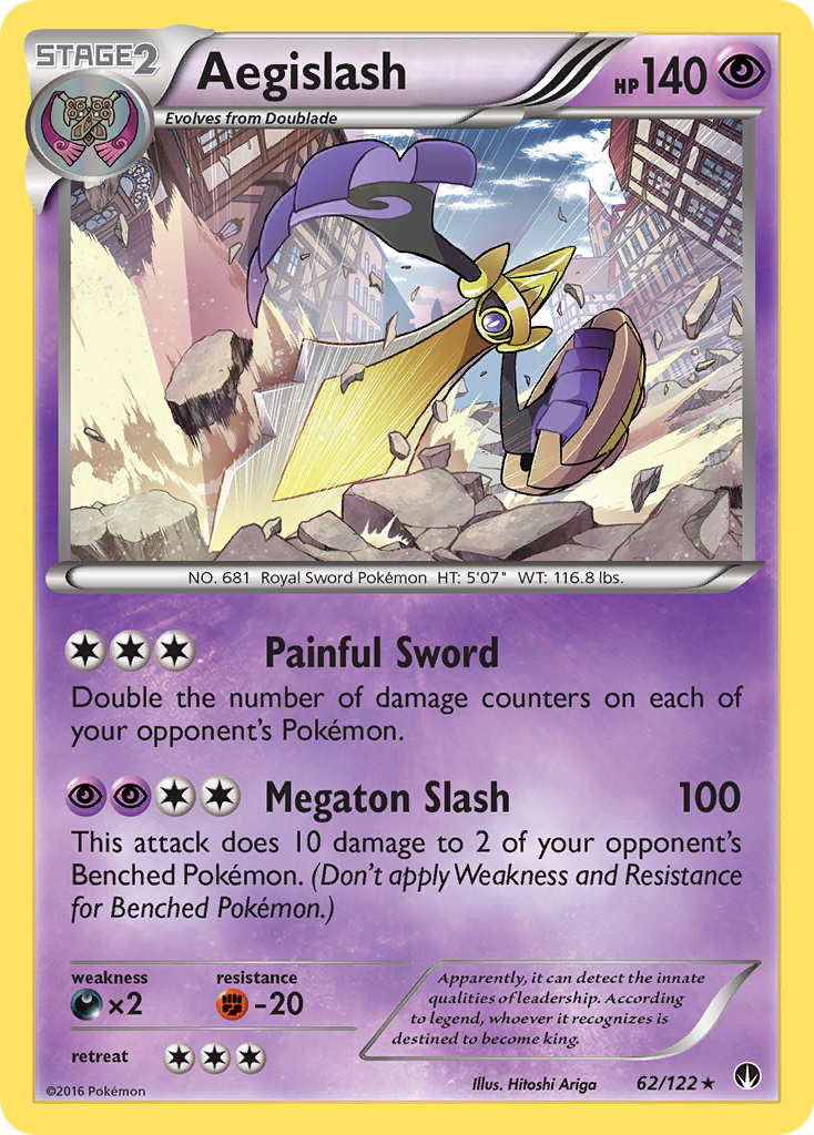 Aegislash (62/122) [XY: BREAKpoint] | Clutch Gaming